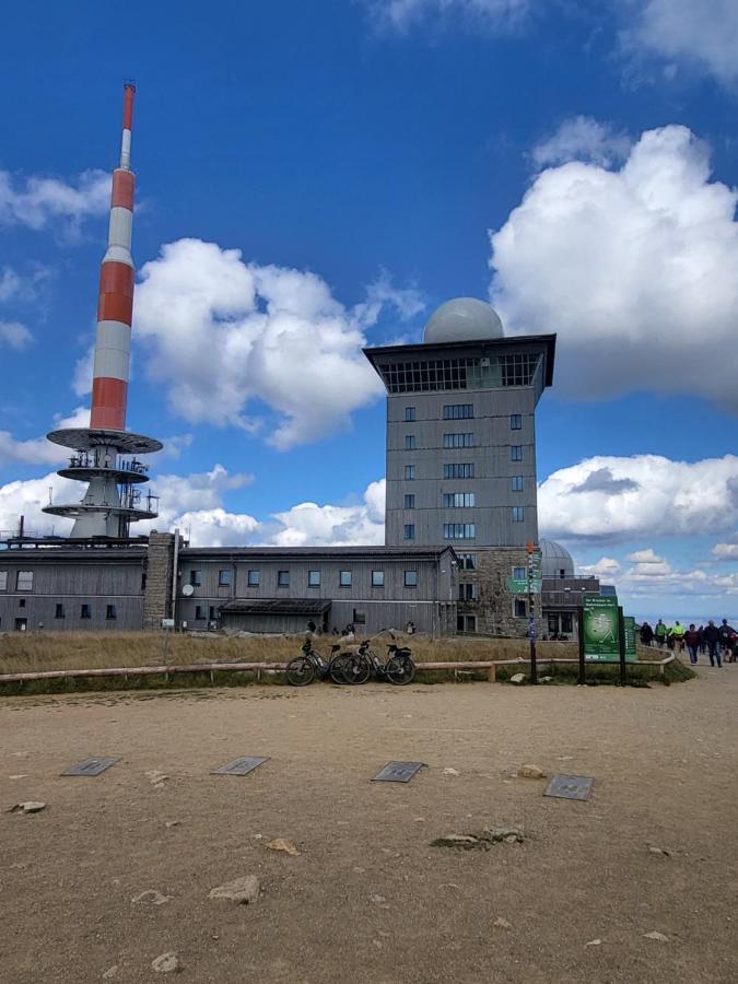 Appartement Zur Bergoase Mi Schwimmbad Hohegeiß 외부 사진